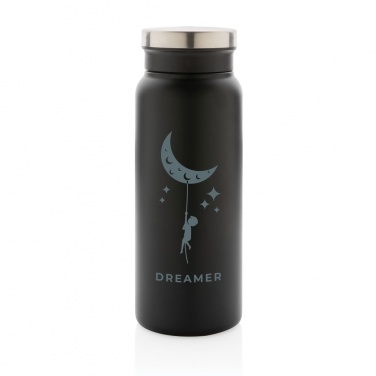 Logo trade corporate gifts image of: RCS Recycled stainless steel vacuum bottle 600ML