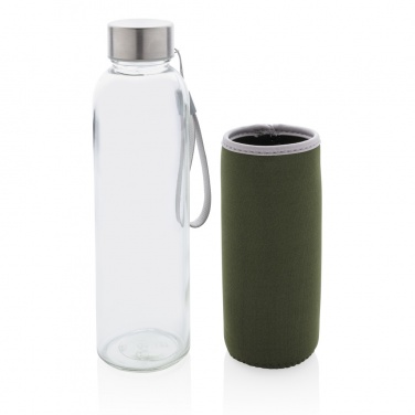 Logotrade promotional gift picture of: Glass bottle with neoprene sleeve
