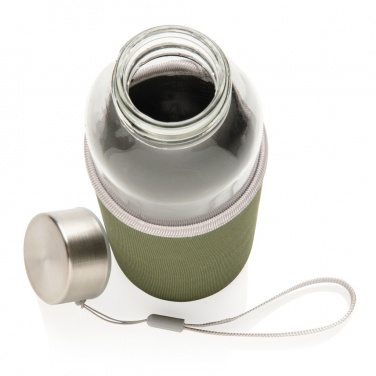 Logotrade promotional merchandise image of: Glass bottle with neoprene sleeve