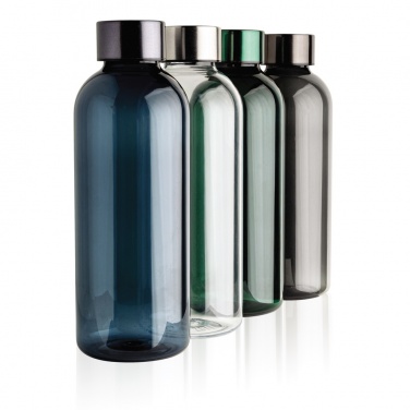Logo trade promotional item photo of: Leakproof water bottle with metallic lid