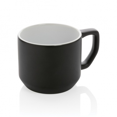 Logotrade promotional product picture of: Ceramic modern mug 350ml