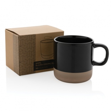Logotrade business gift image of: Glazed ceramic mug 360ml