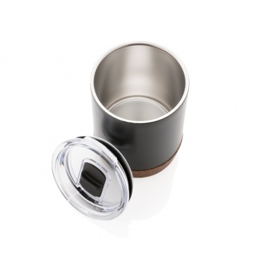 Logotrade business gift image of: RCS Re-steel cork small vacuum coffee mug