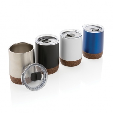 Logotrade promotional items photo of: RCS Re-steel cork small vacuum coffee mug
