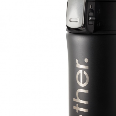 Logotrade promotional giveaways photo of: RCS Recycled stainless steel easy lock vacuum mug