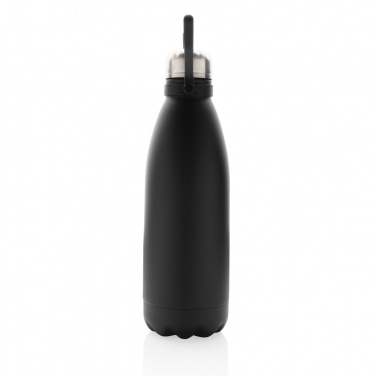 Logotrade promotional merchandise photo of: RCS Recycled stainless steel large vacuum bottle 1.5L
