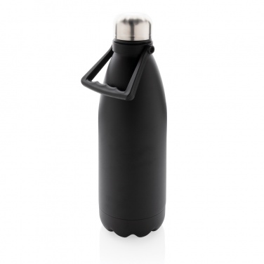 Logotrade promotional gifts photo of: RCS Recycled stainless steel large vacuum bottle 1.5L
