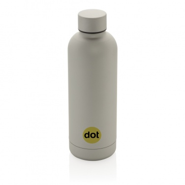 Logo trade corporate gift photo of: RCS Recycled stainless steel Impact vacuum bottle
