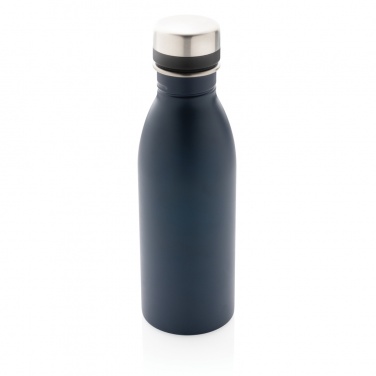 Logo trade promotional merchandise picture of: RCS Recycled stainless steel deluxe water bottle