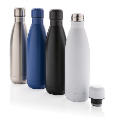 Logo trade promotional gift photo of: Eureka RCS certified re-steel single wall water bottle