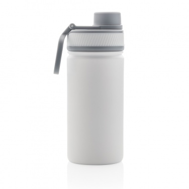 Logo trade promotional gifts picture of: Vacuum stainless steel bottle with sports lid 550ml