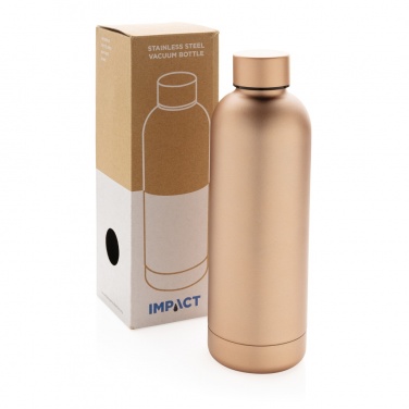 Logo trade promotional merchandise photo of: Impact stainless steel double wall vacuum bottle