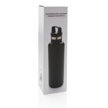Logotrade corporate gift image of: Vacuum insulated leak proof standard mouth bottle