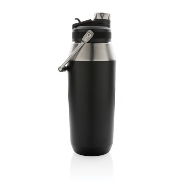 Logotrade corporate gifts photo of: Vacuum stainless steel dual function lid bottle 1L