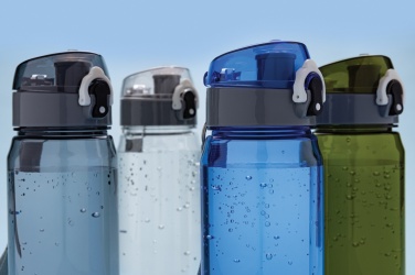 Logo trade promotional gifts picture of: Yide RCS Recycled PET leakproof lockable waterbottle 800ml