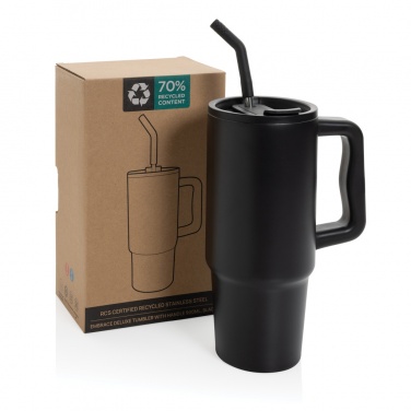 Logotrade advertising products photo of: Embrace deluxe RCS recycled stainless steel tumbler 900ml