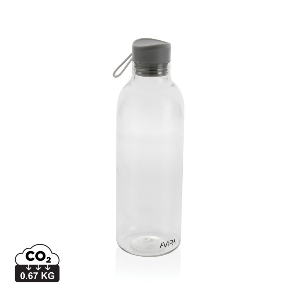 Logotrade promotional products photo of: Avira Atik RCS Recycled PET bottle 1L