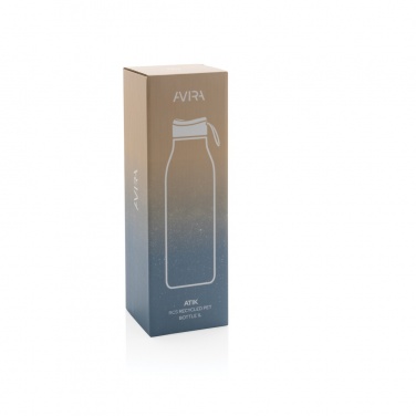 Logotrade promotional gift image of: Avira Atik RCS Recycled PET bottle 1L