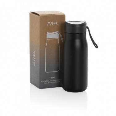 Logo trade promotional products picture of: Avira Ain RCS Re-steel 150ML mini travel bottle