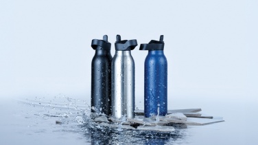 Logo trade promotional gift photo of: Avira Ara RCS Re-steel fliptop water bottle 500ml