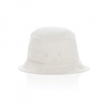 Logo trade promotional giveaways image of: Impact Aware™ 285 gsm rcanvas one size bucket hat undyed