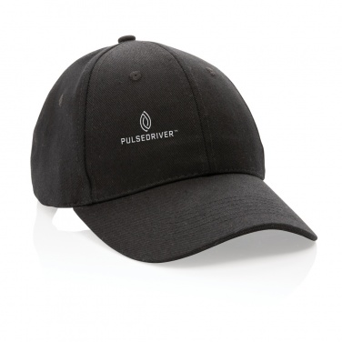 Logotrade advertising product image of: Impact 6 panel 280gr Recycled cotton cap with AWARE™ tracer