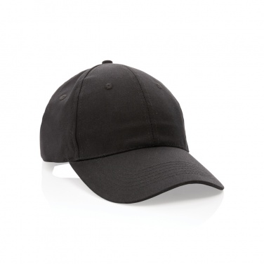 Logotrade promotional gift image of: Impact 6 panel 190gr Recycled cotton cap with AWARE™ tracer