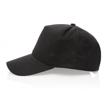 Logotrade promotional item picture of: Impact 5 panel 190gr Recycled cotton cap with AWARE™ tracer