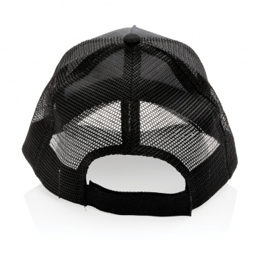 Logotrade business gift image of: Impact AWARE™ Brushed rcotton 5 panel trucker cap 190gr
