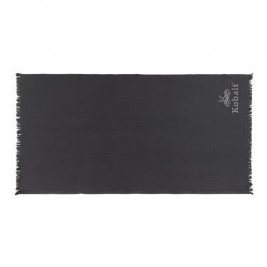Logo trade promotional gifts image of: Ukiyo Keiko AWARE™ solid hammam towel 100x180cm