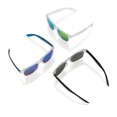 Logotrade promotional product image of: Gleam RCS recycled PC mirror lens sunglasses