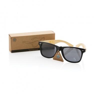 Logotrade corporate gifts photo of: Bamboo and RCS recycled plastic sunglasses