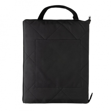 Logo trade corporate gifts image of: Impact Aware™ RPET foldable quilted picnic blanket