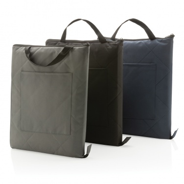 Logo trade promotional gifts image of: Impact Aware™ RPET foldable quilted picnic blanket