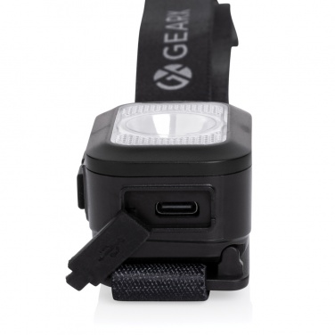 Logotrade promotional merchandise image of: Gear X RCS rPlastic heavy duty head torch