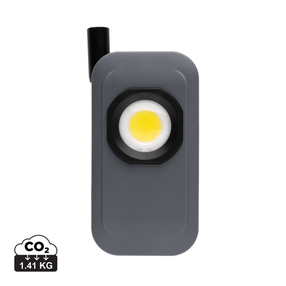 Logotrade corporate gift image of: Gear X RCS rPlastic USB rechargeable worklight