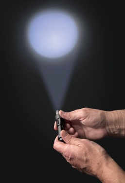 Logo trade promotional giveaways image of: 3W pocket CREE torch