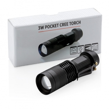 Logotrade advertising product image of: 3W pocket CREE torch