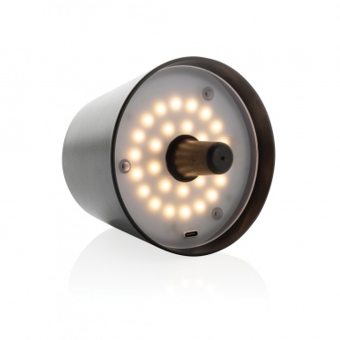 Logo trade promotional merchandise photo of: BottleGlow RCS recycled plastic bottle lamp