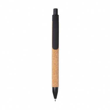Logotrade promotional gift image of: Write wheatstraw and cork pen