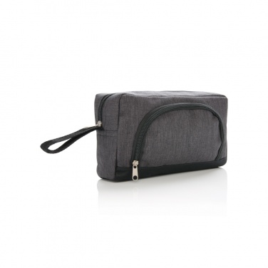 Logotrade advertising product image of: Classic two tone toiletry bag