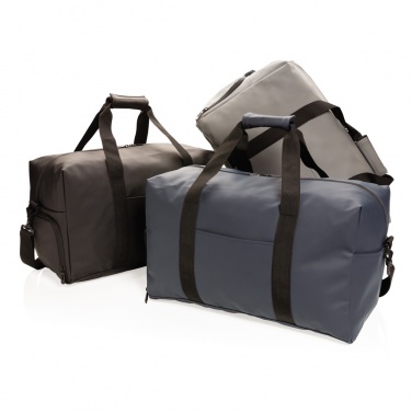 Logo trade promotional giveaways picture of: Smooth PU weekend duffle