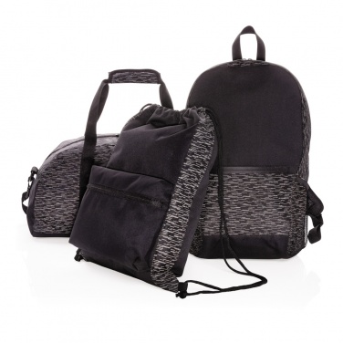 Logotrade promotional merchandise image of: AWARE™ RPET Reflective weekend bag