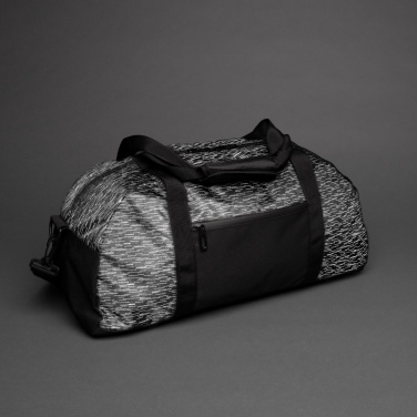Logotrade promotional gifts photo of: AWARE™ RPET Reflective weekend bag