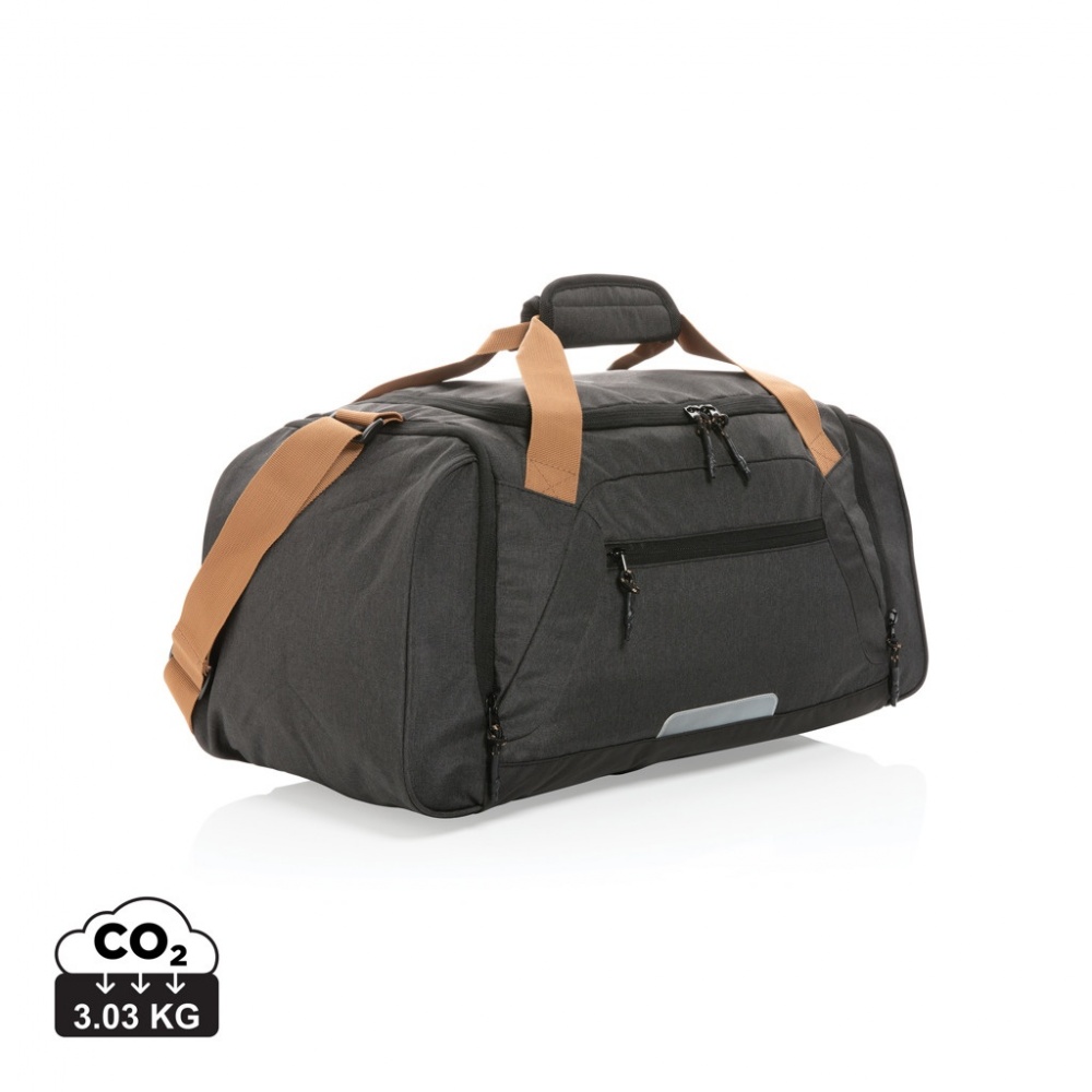 Logo trade promotional gifts image of: Impact AWARE™ Urban outdoor weekend bag