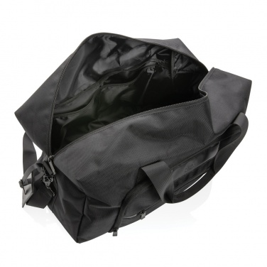 Logotrade promotional merchandise image of: Swiss Peak AWARE™ RPET Voyager weekend bag