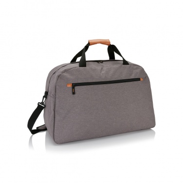 Logo trade advertising products image of: Fashion duo tone travel bag
