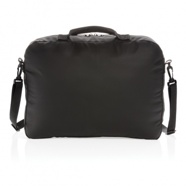 Logotrade promotional merchandise picture of: Fashion black 15.6" laptop bag PVC free
