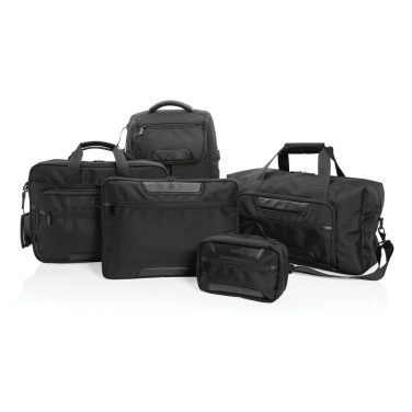 Logo trade corporate gift photo of: Swiss Peak AWARE™ RPET Voyager 15.6" laptop bag