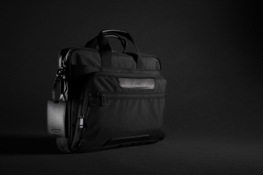 Logotrade advertising products photo of: Swiss Peak AWARE™ RPET Voyager 15.6" laptop bag